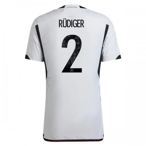 Prima Maglia Germania Mondiali 2022 Antonio Rüdiger 2